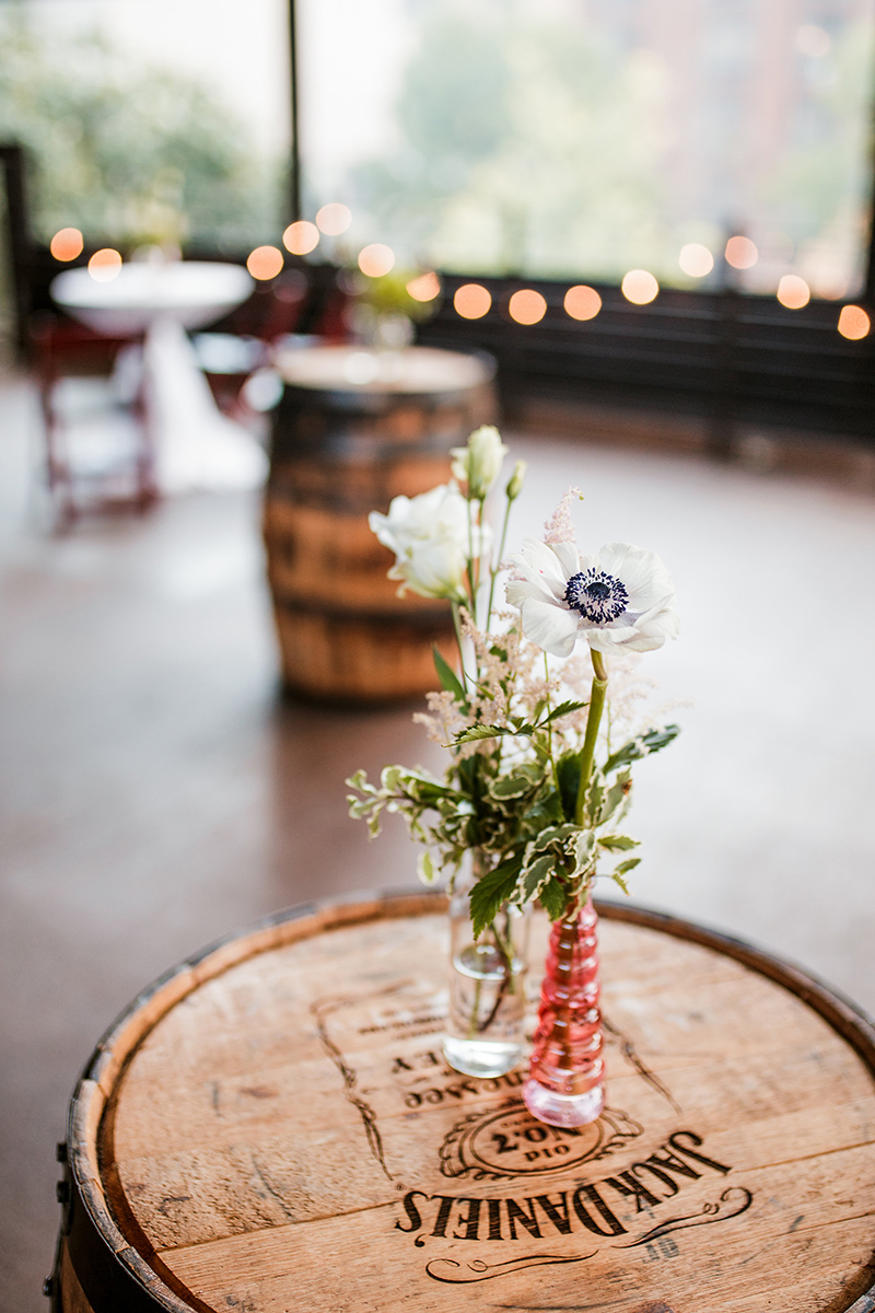 Whimsical Floral Wedding Centerpiece