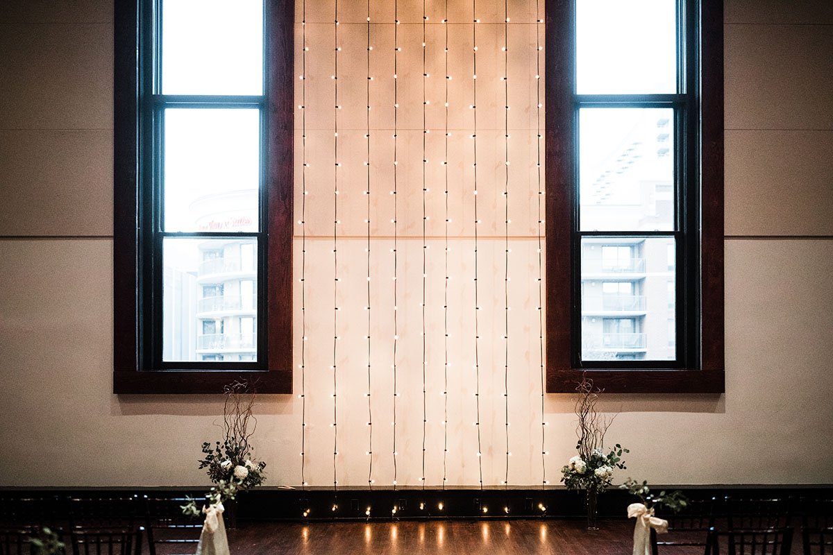 Morgan and Austin's Neutral Rustic Ceremony