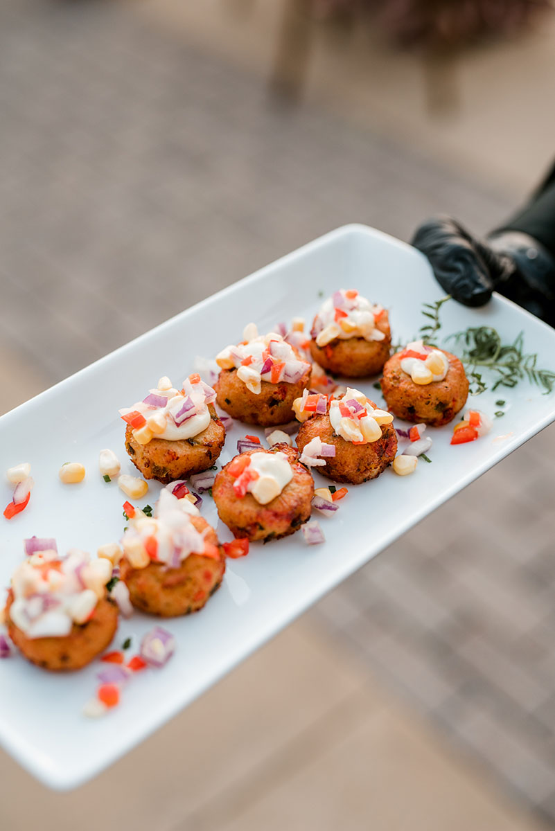 Key West Crab Cakes hors d'oeuvres